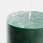Blockljus 7x15cm Grön