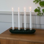 Adventssljustake Scallop Grön