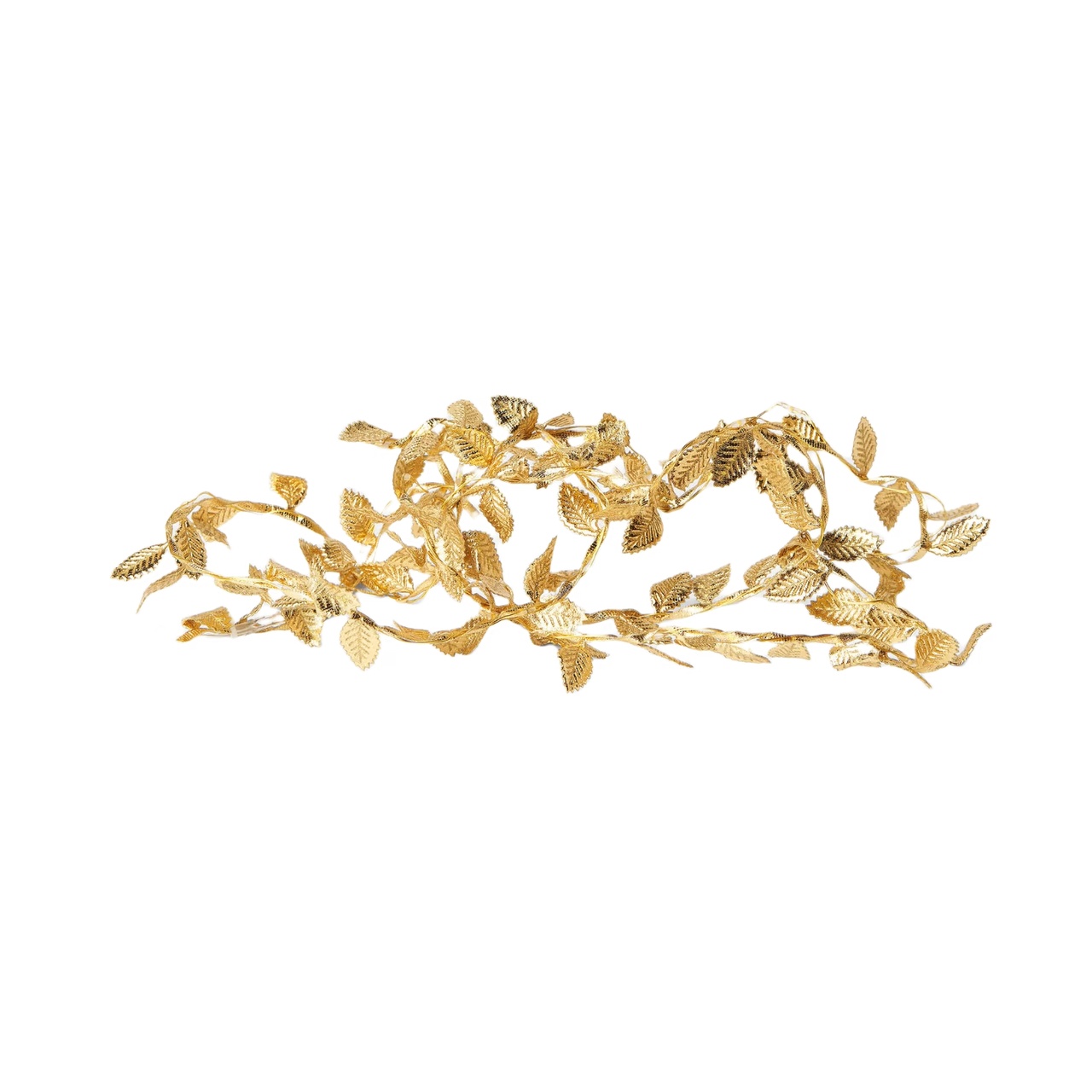 Light string Leaves Gold