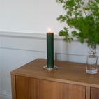 Candle Holder for Block Candles, Gold