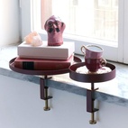 Bricka Clamp Tray L vinröd