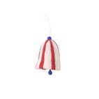 Weihnachtsanhänger Bell Rot