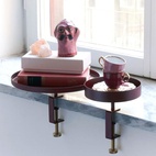 Bricka Clamp Tray S vinröd