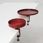 Bricka Clamp Tray S vinröd