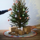 Julgransmatta Paket
