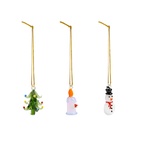 Christmas Tree Ornament merry #2 Set of 3
