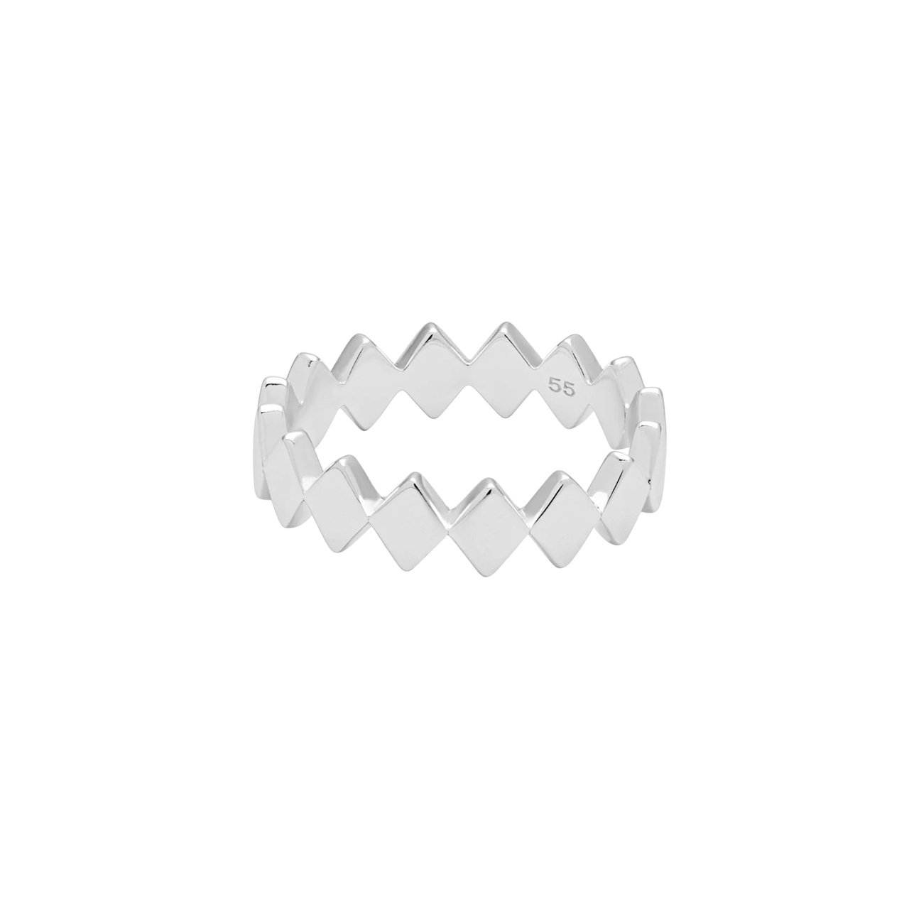 Ring Confetti Silver 18 mm
