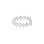 Ring Confetti Silver 18 mm
