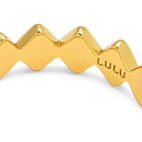Ring Confetti Guld 17,5 mm