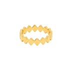 Ring Confetti Guld 17,5 mm