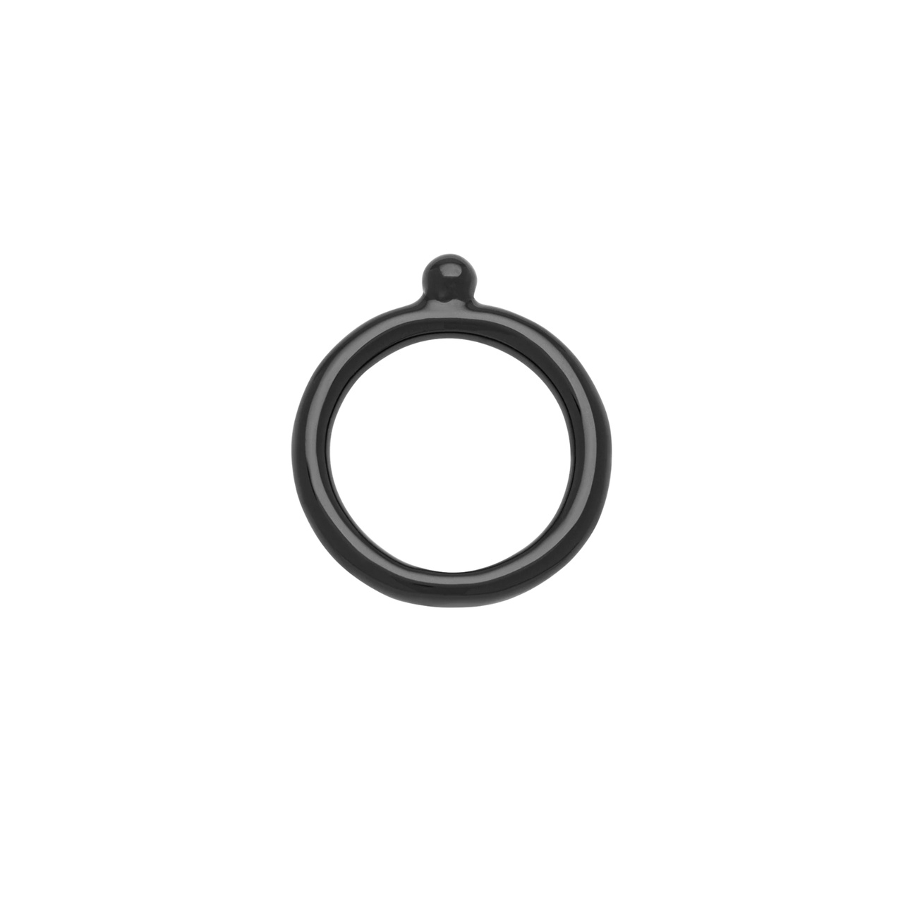 Ring Color top Svart 17,5 mm