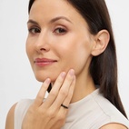 Ring Color top Svart 17,5 mm