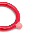 Ring Color top Hot coral 18 mm