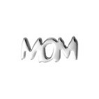 Örhängen Word Mom 1 st silver