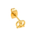 Örhängen Pretzel 1 st guld