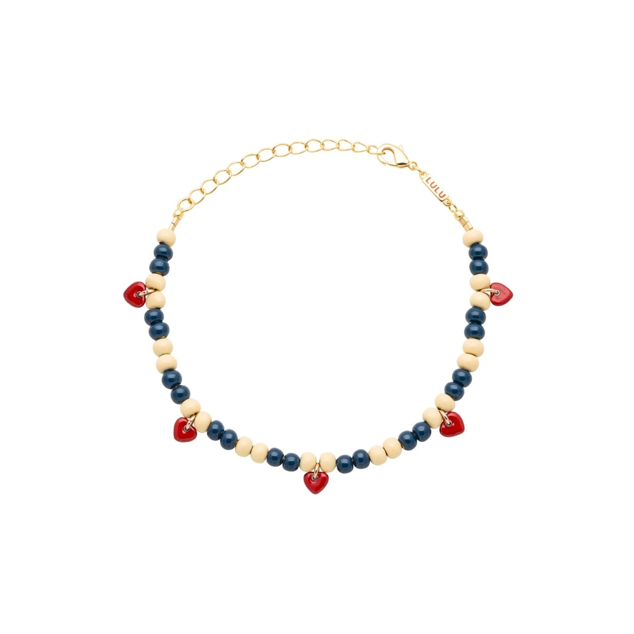Armbånd Color ball heart multi