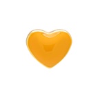 Øredobb Love U 1 st emalj sunflower