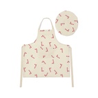 Forkle/kokkelue for barn Polka krem