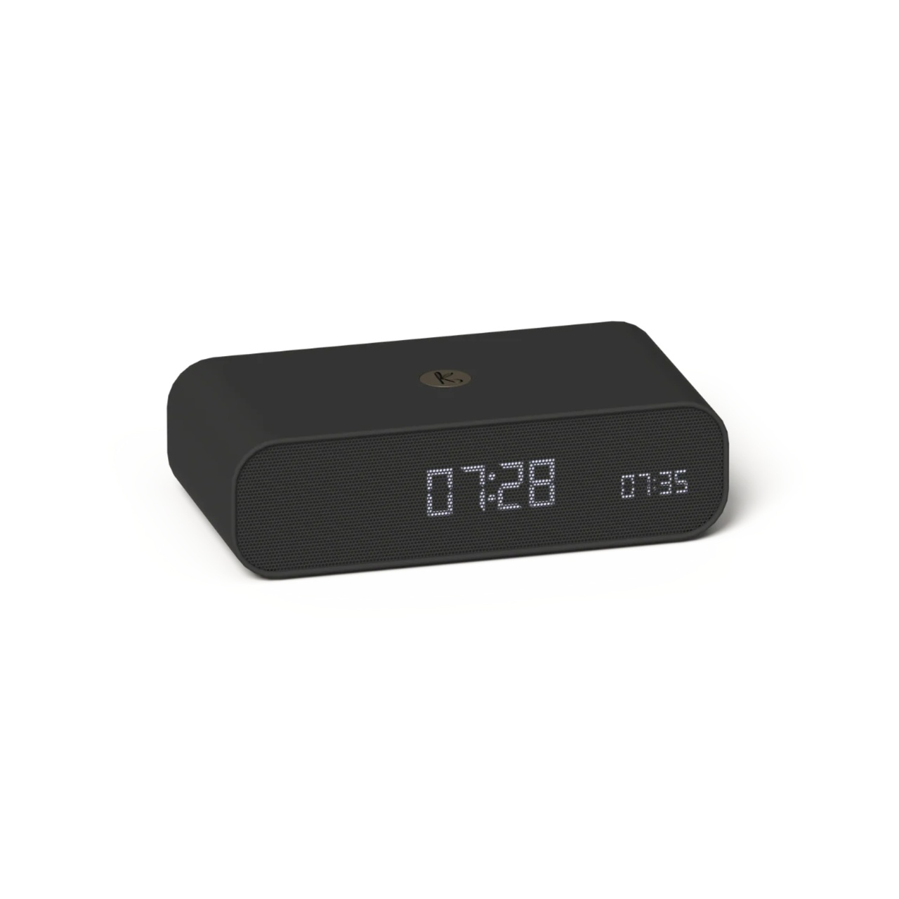 Wakie Wake-Up Light & Qi Alarm Clock, BT Black