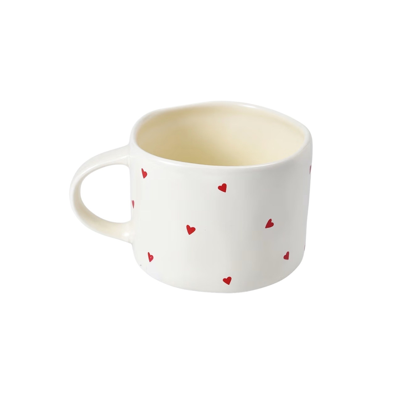 Kopp Valentine hjerter rød