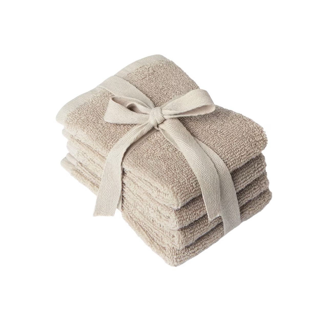 Make-up handduk Stella 30x30 cm beige
