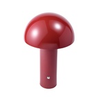 Rechargeable Donna Table Lamp, Burgundy