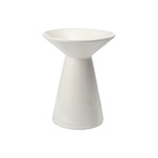 Laura S Off-white Candle Holder