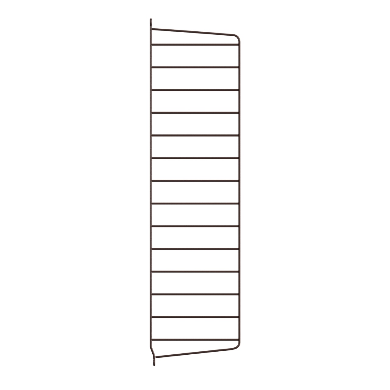 Väggavel 75x20 1-p mörkbrun