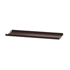 Metallhyllplan Låg 58x20 Mörkbrun