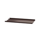 Metallhyllplan Låg 58x30 Mörkbrun