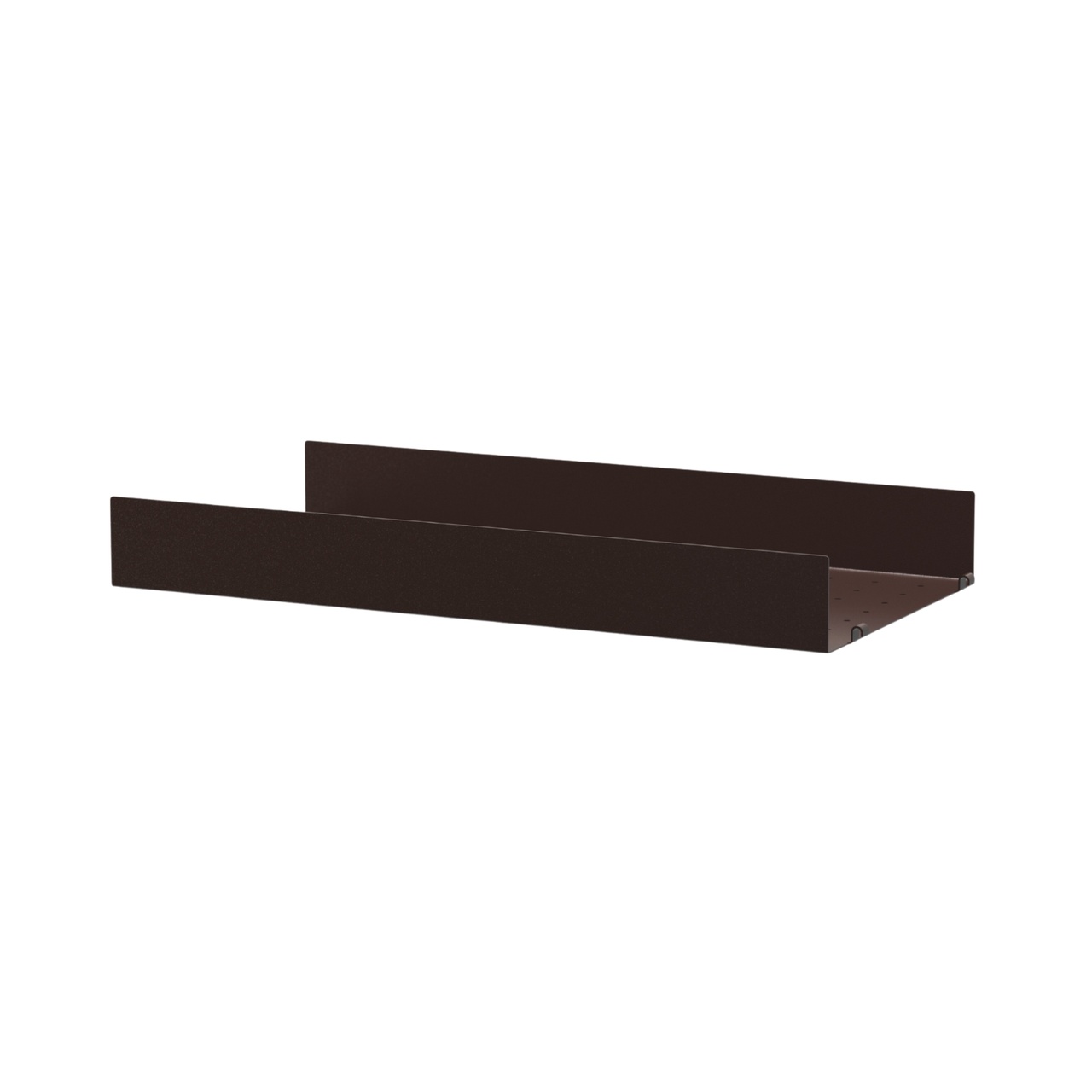 Metallhyllplan Hög 58x30 Mörkbrun