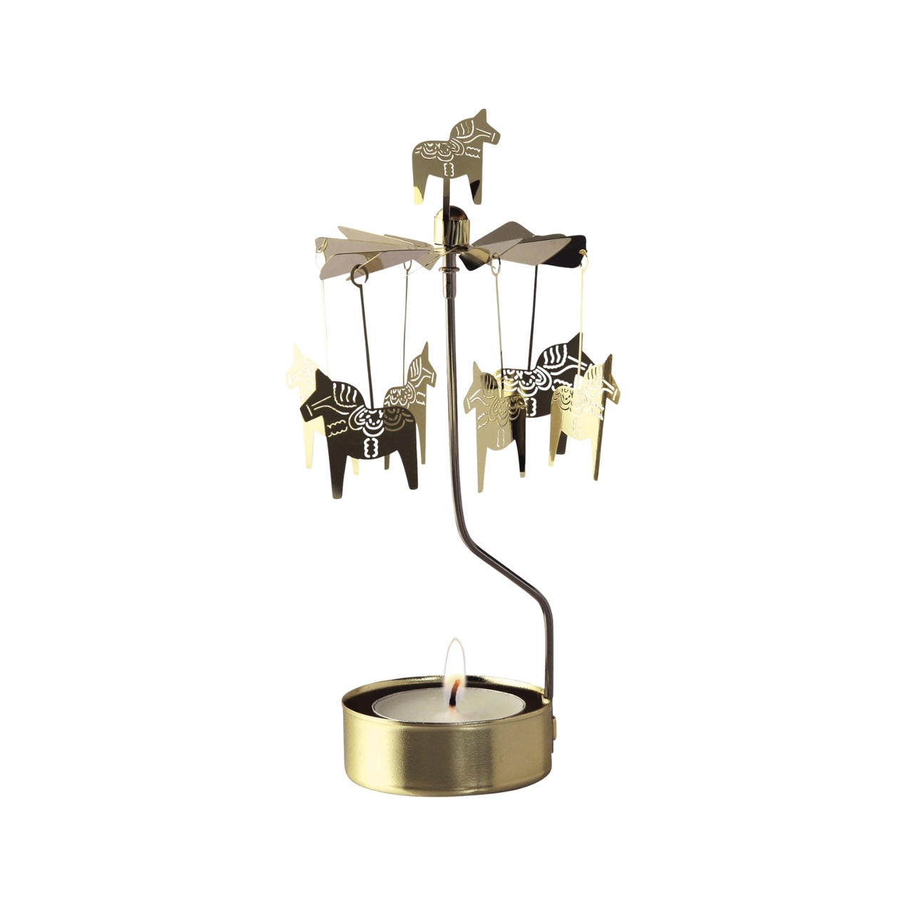 Angel Carousel HORSE GOLD