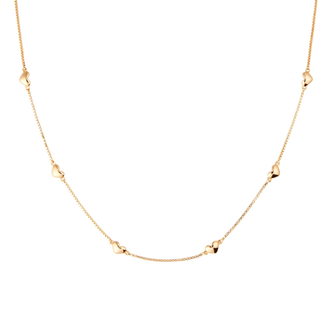 Halsband Love Links Guld