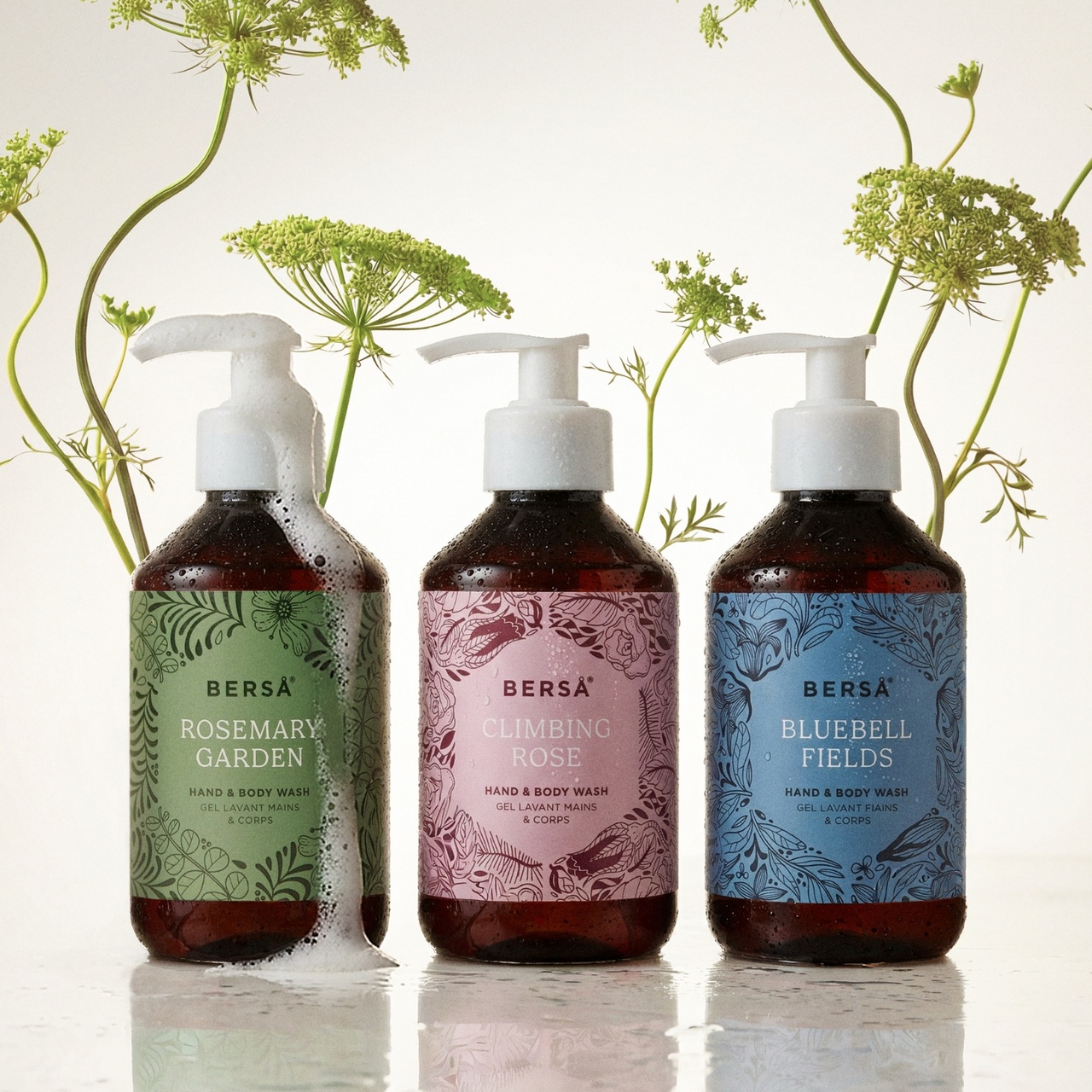 Hånd- og kroppsvask Berså 250 ml