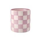 Potte DT Schackruta Rosa