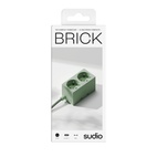 Stikkontakt Sudio brick Grønn