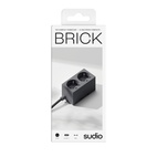 Stikkontakt Sudio brick Svart