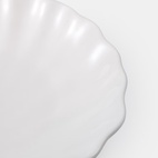 Assiette Shell 15 cm Hvit