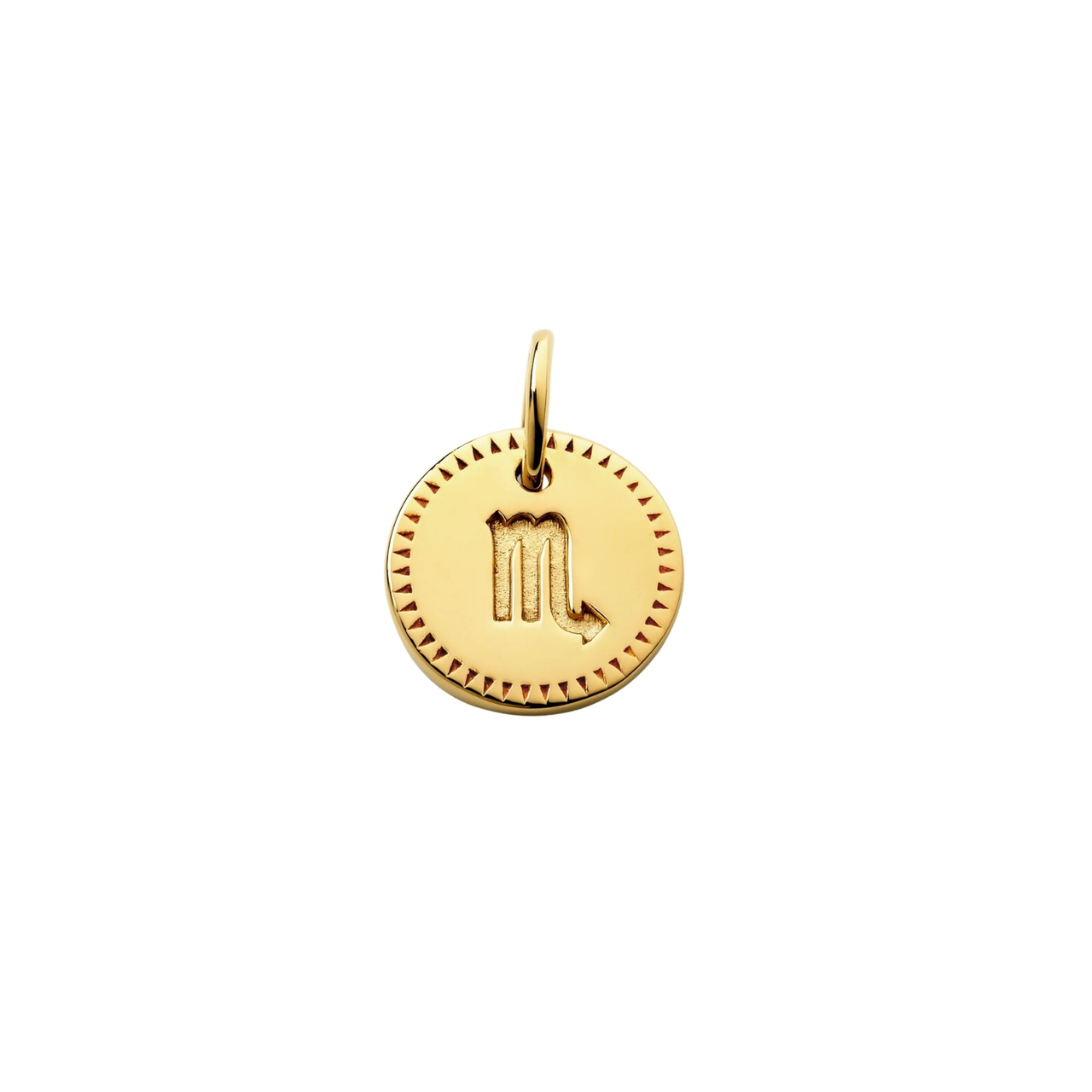 Beloved Zodie Scorpio Gold Charm