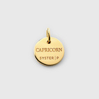 Berlock Beloved Zodie Capricorn Guld