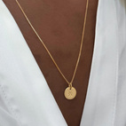 Beloved Zodie Pisces Gold Charm