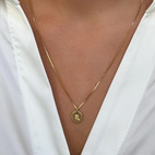 Beloved Zodie Scorpio Gold Charm