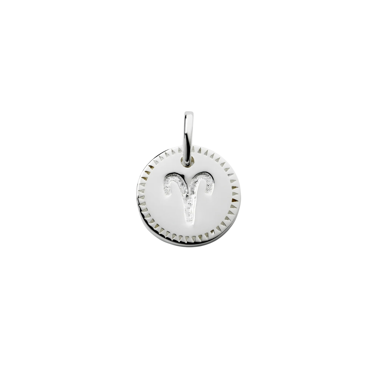 Beloved Zodie Aries Silver Charm