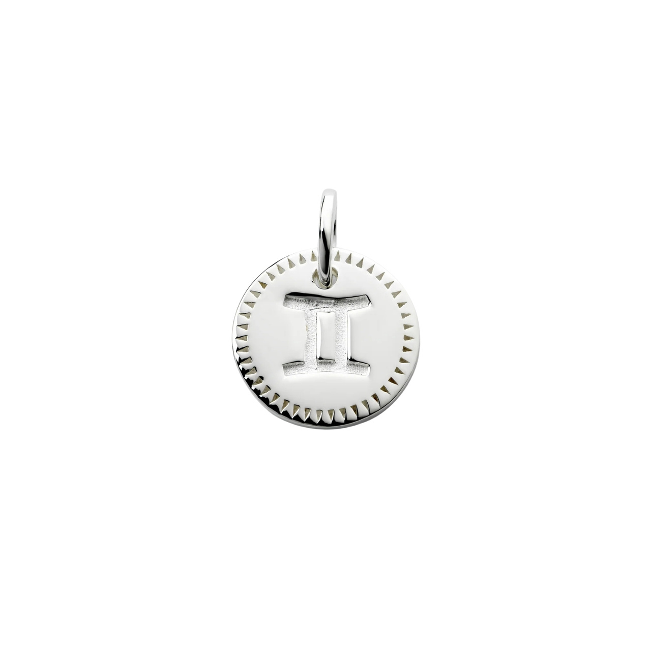 Beloved Zodie Gemini Silver Pendant