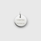 Beloved Zodie Gemini Silver Pendant