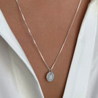 Beloved Zodie Pisces Silver Pendant