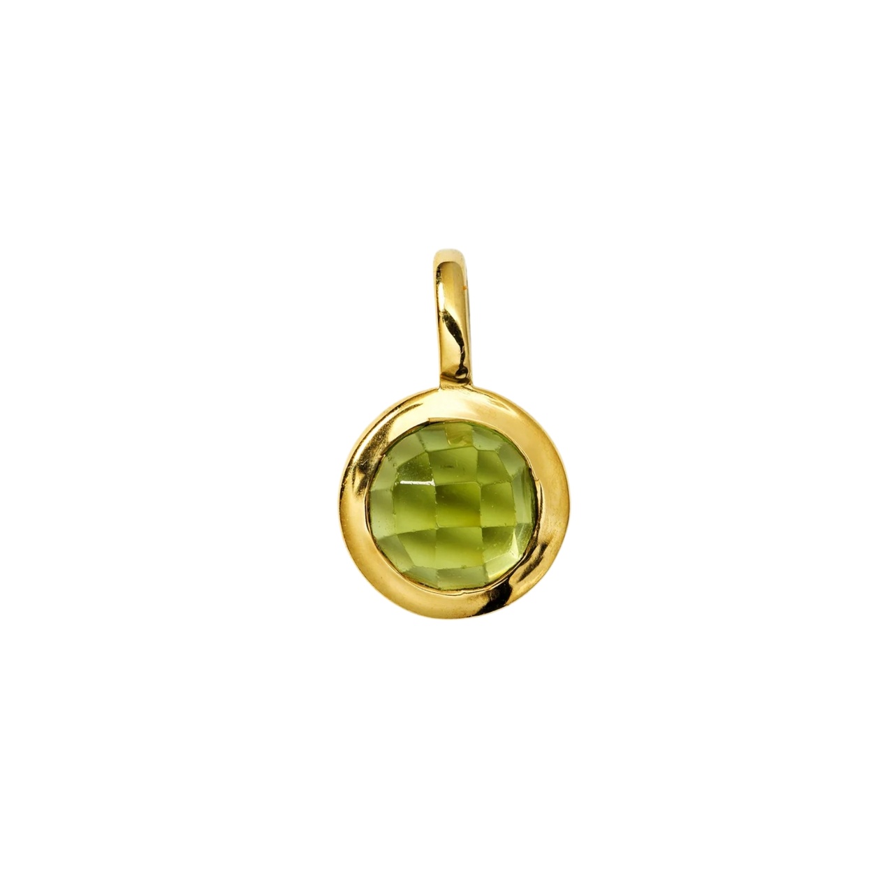 Beloved Birthstone August Gold Pendant