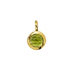 Beloved Birthstone August Gold Pendant