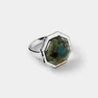 Ring Octagon Silver