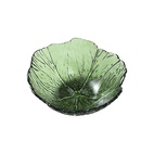 Skål Cabbage glass 16 cm Grønn